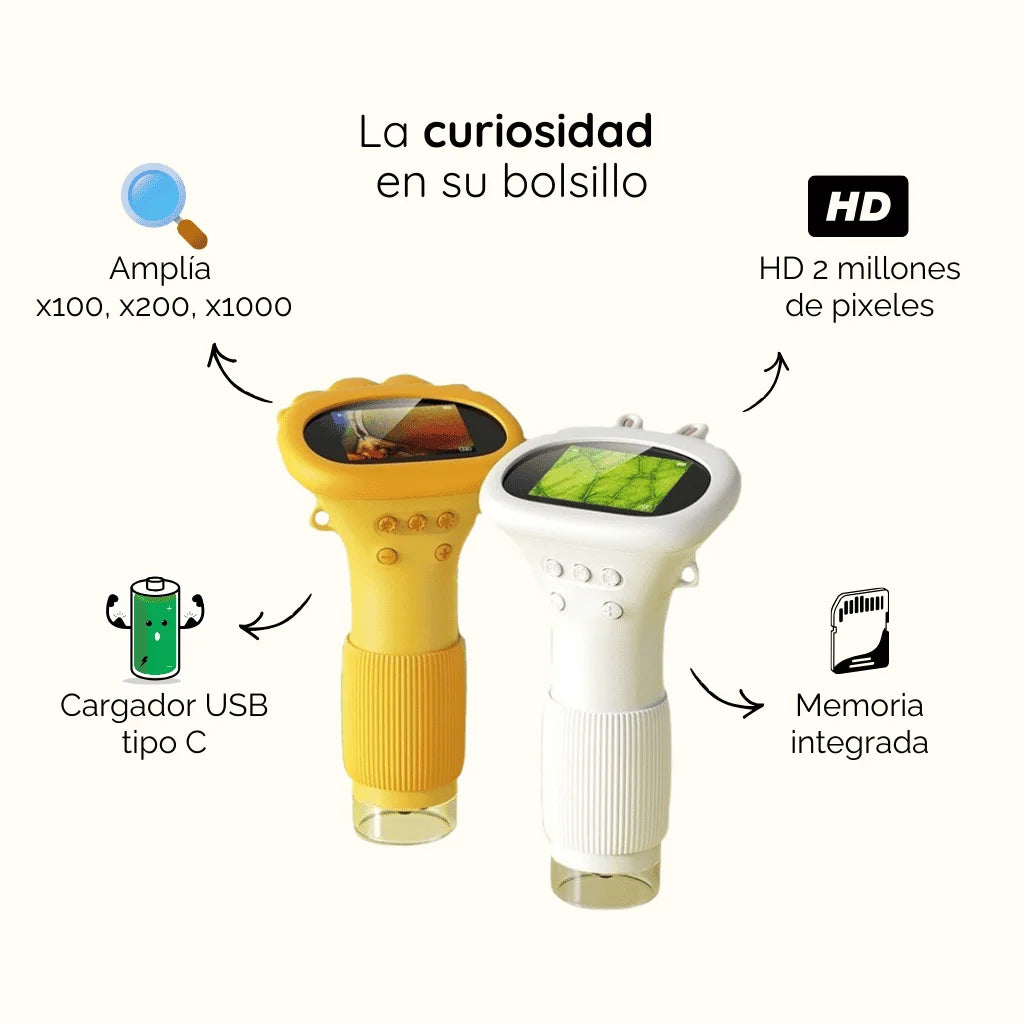 Microscopio Portátil Pro