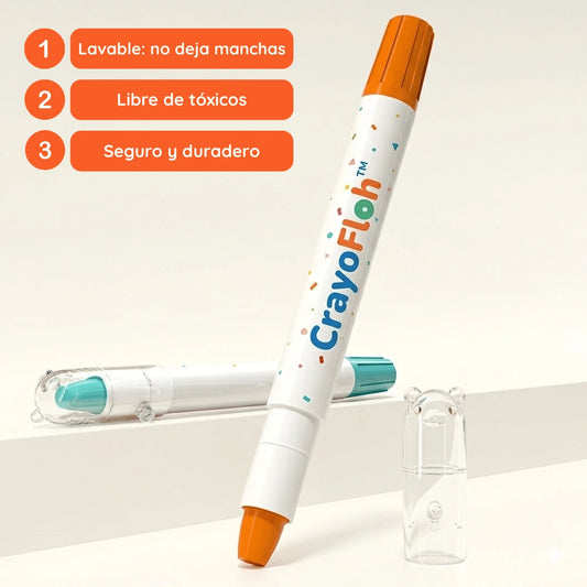 Crayones Lavables CrayoFloh™