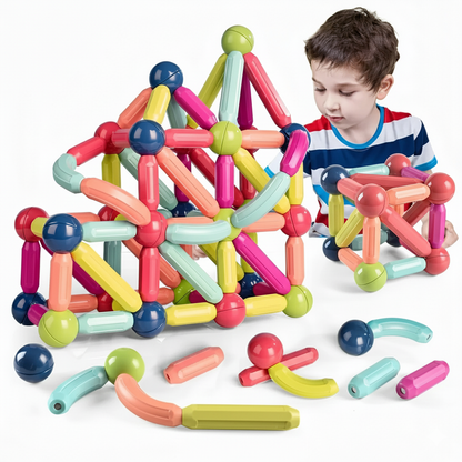 Bloques Magnéticos Montessori | Diversión Real Sin Pantallas