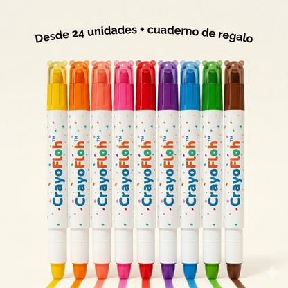 Crayones Lavables CrayoFloh™
