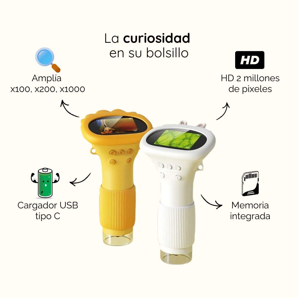 Microscopio Portátil Floha™ - Floha