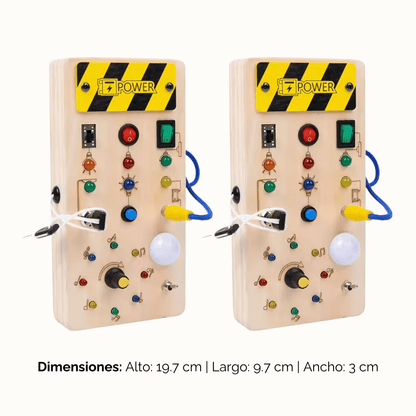 Tablero Sensorial Montessori – Diversión y Aprendizaje sin Pantallas - Floha